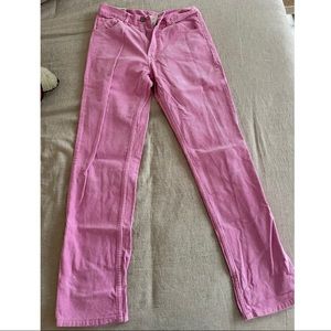 John Galt Pink Corduroy Pants